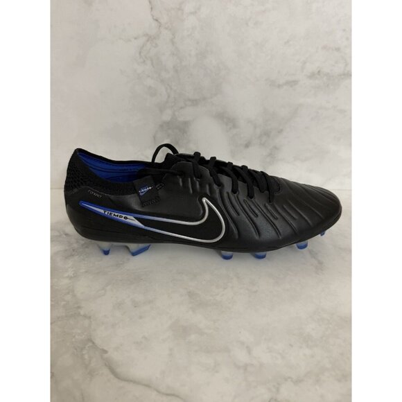 Nike Tiempo Legend 10 Elite FG Soccer Cleats Black DV4328-040 Men 8 / Women 9.5